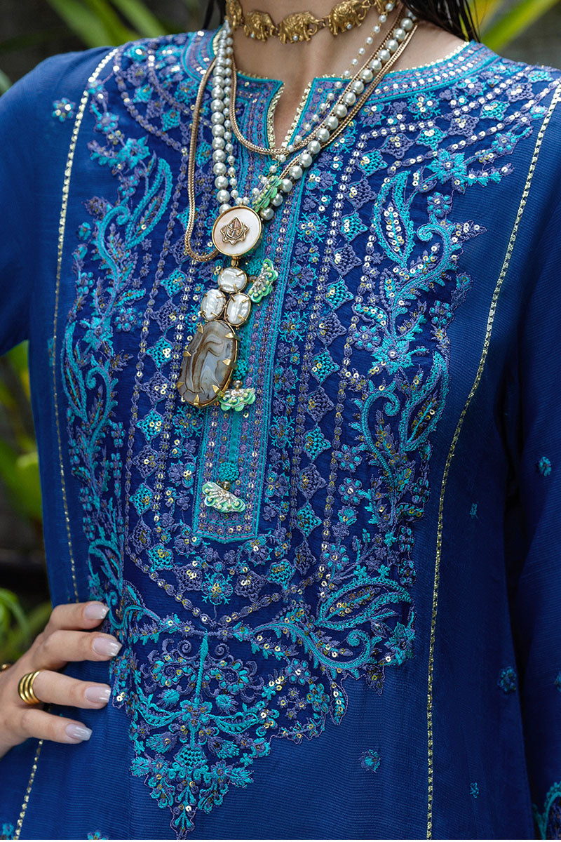 Mushq | Nuvera Raw Silk | Marisette - by Libasekhas UK - Registered Vendor of : Mushq - 100% Original Designer Dress
