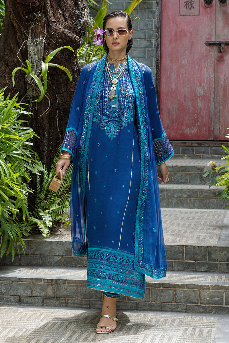 Mushq | Nuvera Raw Silk | Marisette - by Libasekhas UK - Registered Vendor of : Mushq - 100% Original Designer Dress