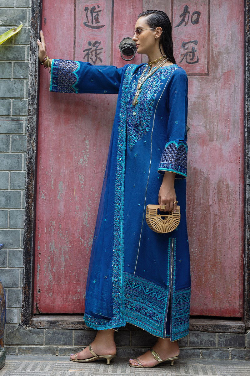 Mushq | Nuvera Raw Silk | Marisette - by Libasekhas UK - Registered Vendor of : Mushq - 100% Original Designer Dress