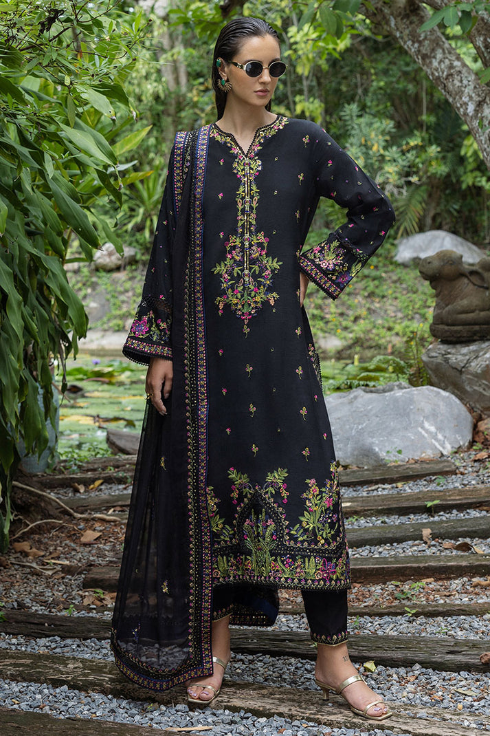 Mushq | Nuvera Raw Silk | Onyxa - by Libasekhas UK - Registered Vendor of : Mushq - 100% Original Designer Dress