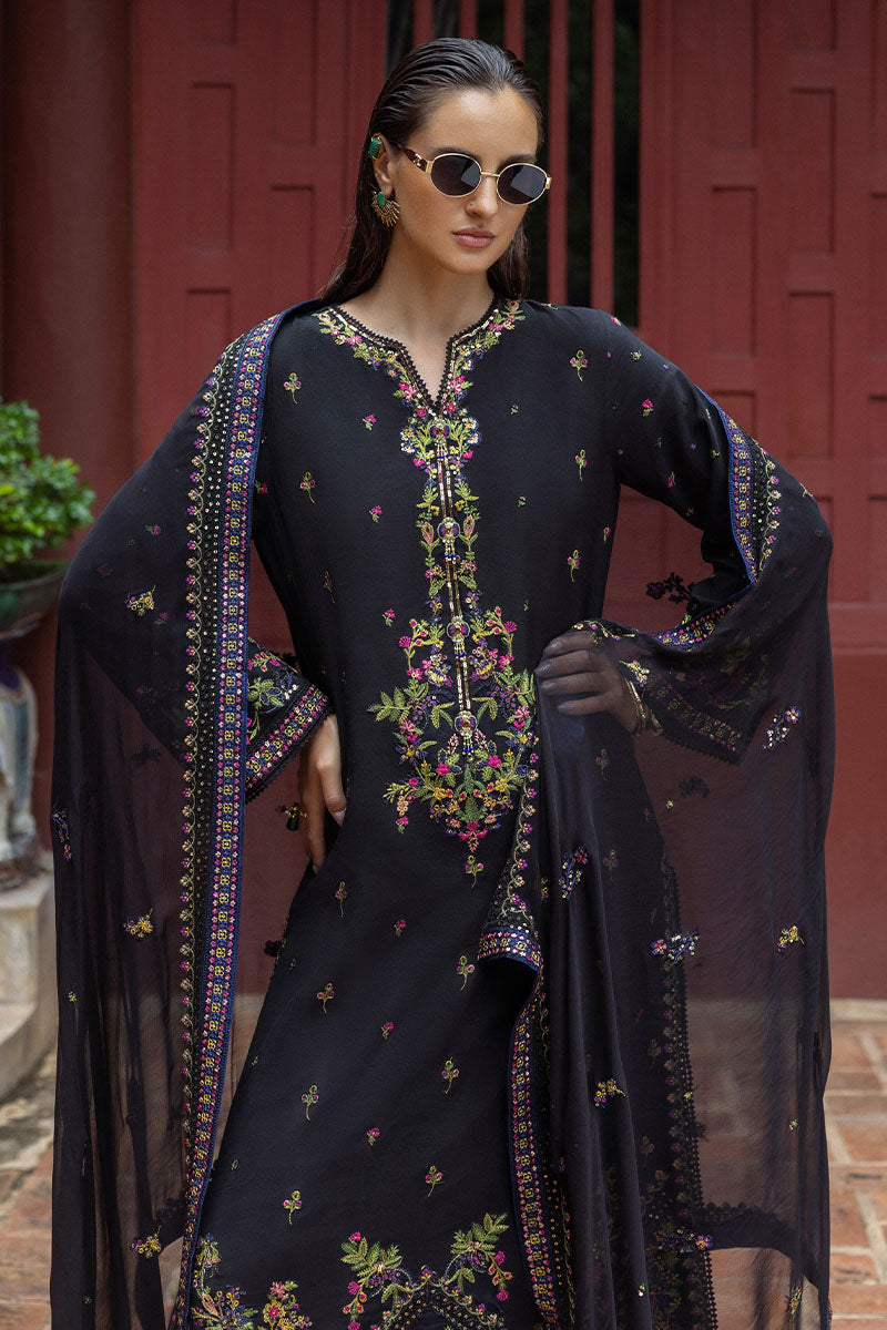 Mushq | Nuvera Raw Silk | Onyxa - by Libasekhas UK - Registered Vendor of : Mushq - 100% Original Designer Dress