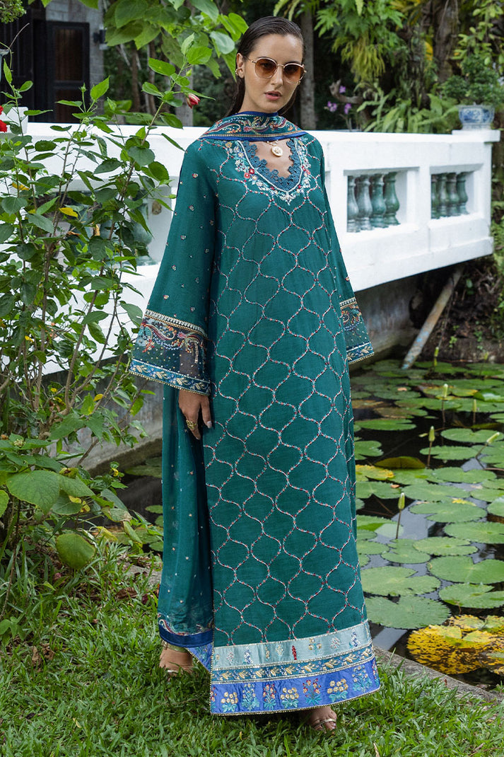 Mushq | Nuvera Raw Silk | Valene - by Libasekhas UK - Registered Vendor of : Mushq - 100% Original Designer Dress