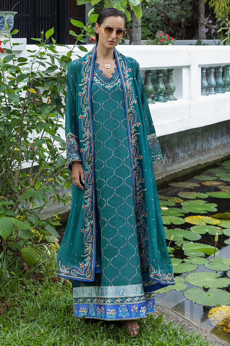 Mushq | Nuvera Raw Silk | Valene - by Libasekhas UK - Registered Vendor of : Mushq - 100% Original Designer Dress