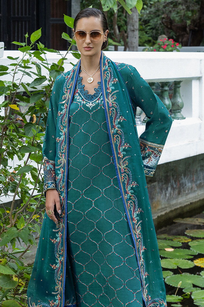 Mushq | Nuvera Raw Silk | Valene - by Libasekhas UK - Registered Vendor of : Mushq - 100% Original Designer Dress