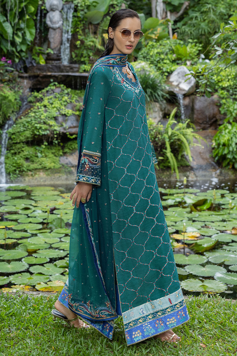 Mushq | Nuvera Raw Silk | Valene - by Libasekhas UK - Registered Vendor of : Mushq - 100% Original Designer Dress