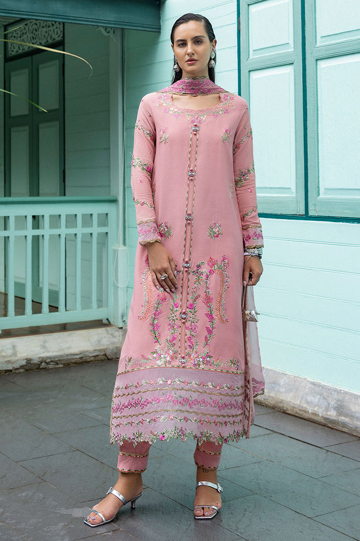 Mushq | Nuvera Raw Silk | Elowen - by Libasekhas UK - Registered Vendor of : Mushq - 100% Original Designer Dress