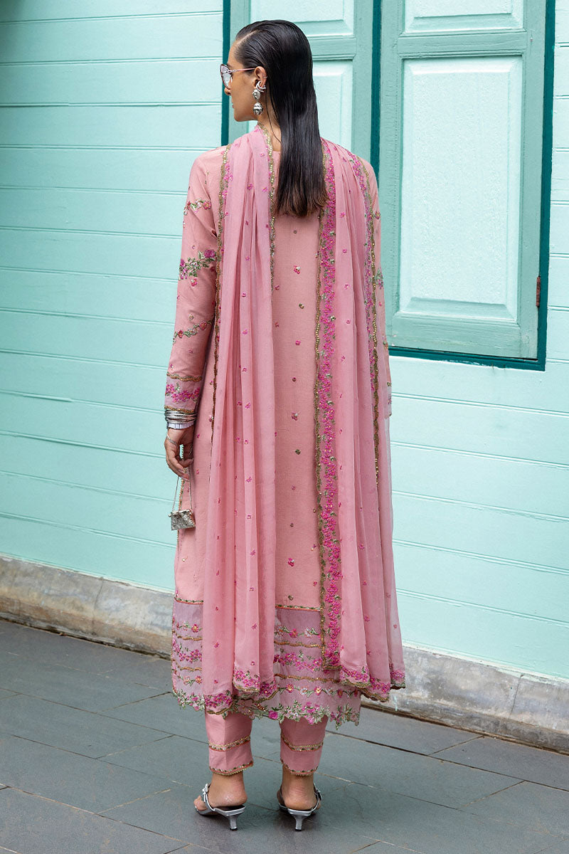 Mushq | Nuvera Raw Silk | Elowen - by Libasekhas UK - Registered Vendor of : Mushq - 100% Original Designer Dress