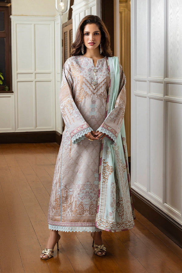 Mushq | Seraph Jacquard Lawn 25 | Arsinoe - by - Libasekhas UK - Registered Vendor of : Mushq - 100% Original Designer Dresss