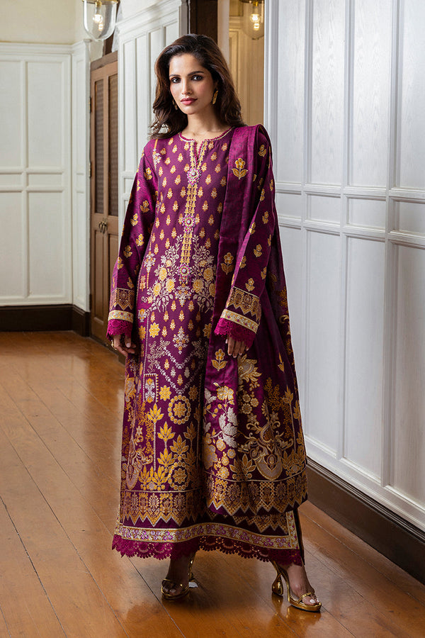 Mushq | Seraph Jacquard Lawn 25 | Eleanor - by - Libasekhas UK - Registered Vendor of : Mushq - 100% Original Designer Dresss