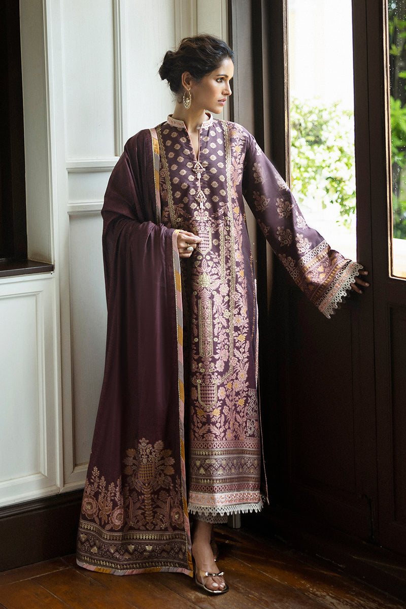 Mushq | Seraph Jacquard Lawn 25 | Narissa - by - Libasekhas UK - Registered Vendor of : Mushq - 100% Original Designer Dresss