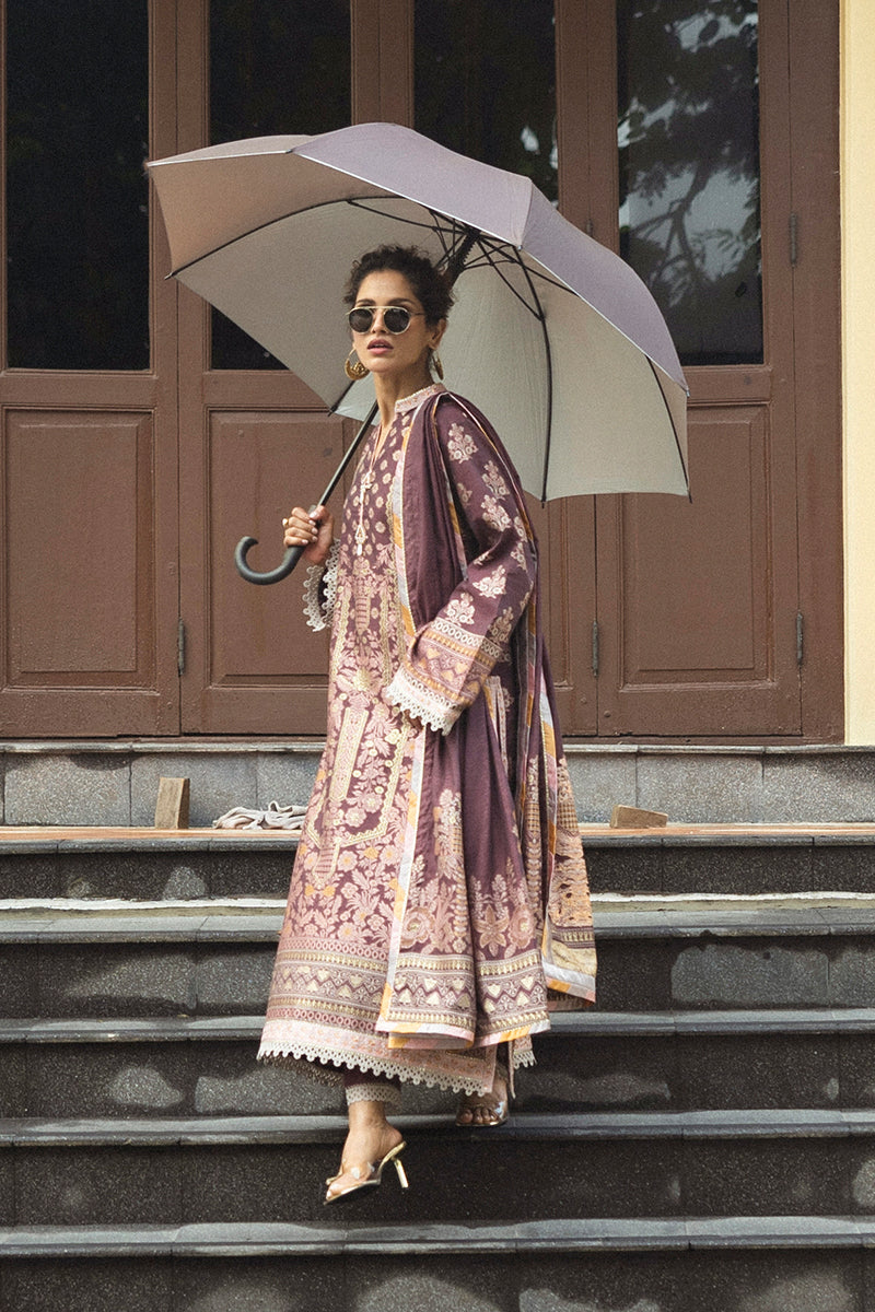 Mushq | Seraph Jacquard Lawn 25 | Narissa - by - Libasekhas UK - Registered Vendor of : Mushq - 100% Original Designer Dresss