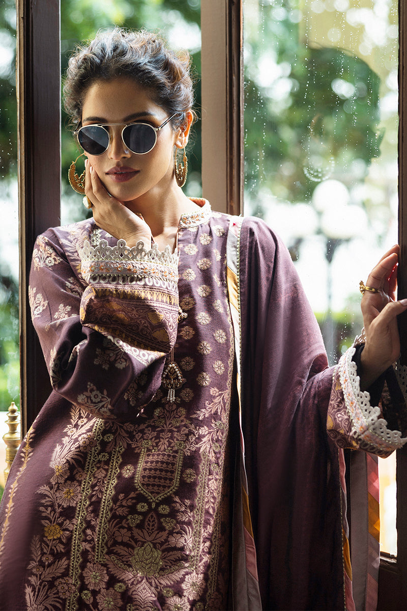 Mushq | Seraph Jacquard Lawn 25 | Narissa - by - Libasekhas UK - Registered Vendor of : Mushq - 100% Original Designer Dresss