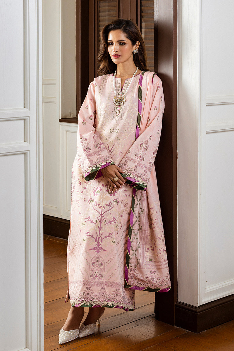 Mushq | Seraph Jacquard Lawn 25 | Lillian - by - Libasekhas UK - Registered Vendor of : Mushq - 100% Original Designer Dresss