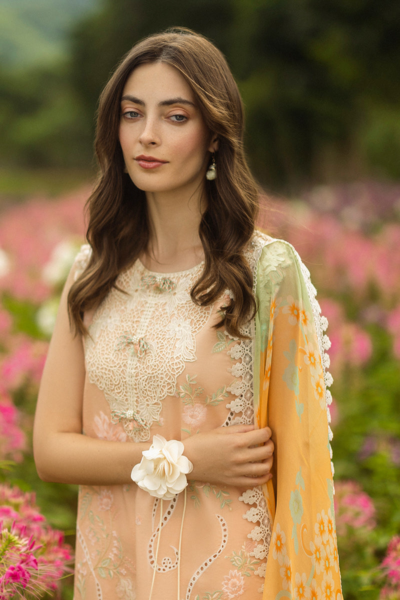Mushq | Secret Garden Hemline 25 | Moonlit Petals - by - Libasekhas UK - Registered Vendor of : Mushq - 100% Original Designer Dresss