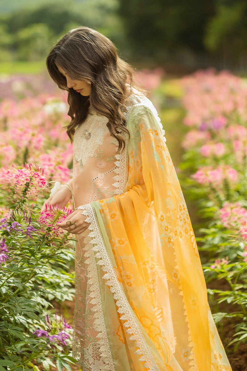 Mushq | Secret Garden Hemline 25 | Moonlit Petals - by - Libasekhas UK - Registered Vendor of : Mushq - 100% Original Designer Dresss