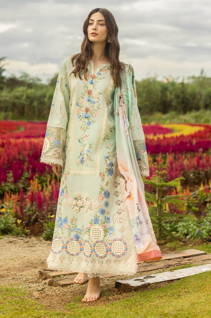 Mushq | Secret Garden Hemline 25 | Starlit Lilies - by - Libasekhas UK - Registered Vendor of : Mushq - 100% Original Designer Dresss