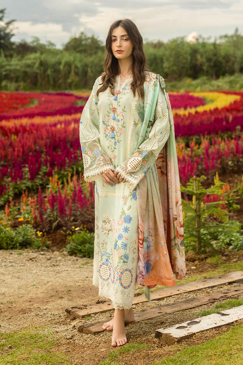 Mushq | Secret Garden Hemline 25 | Starlit Lilies - by - Libasekhas UK - Registered Vendor of : Mushq - 100% Original Designer Dresss