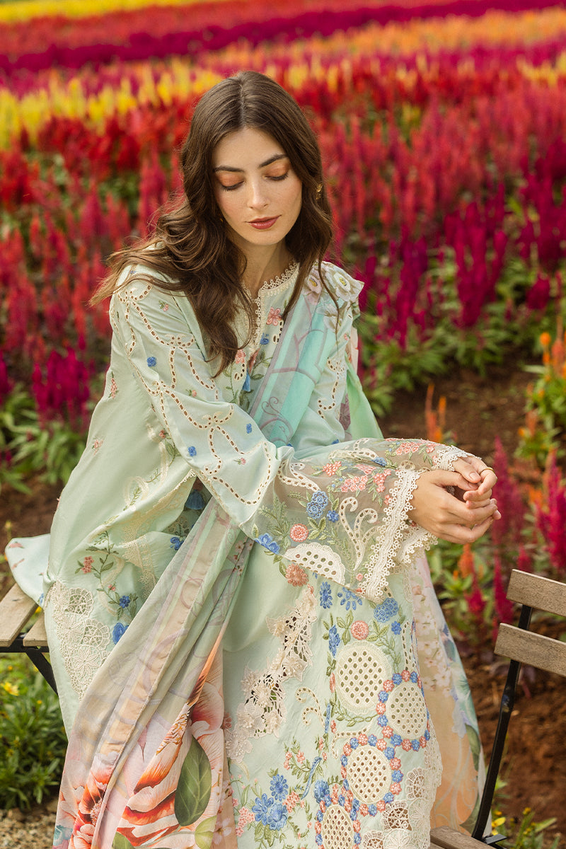 Mushq | Secret Garden Hemline 25 | Starlit Lilies - by - Libasekhas UK - Registered Vendor of : Mushq - 100% Original Designer Dresss