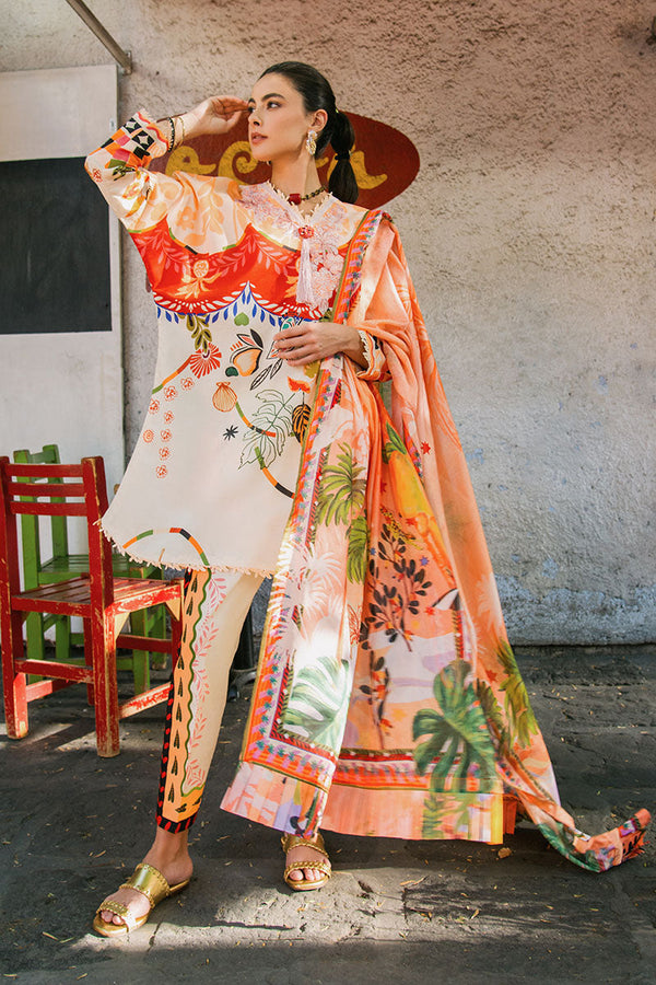 Mushq | La Dolce Hemline Prints 25 | Mulberry Tree - by - Libasekhas UK - Registered Vendor of : Mushq - 100% Original Designer Dresss