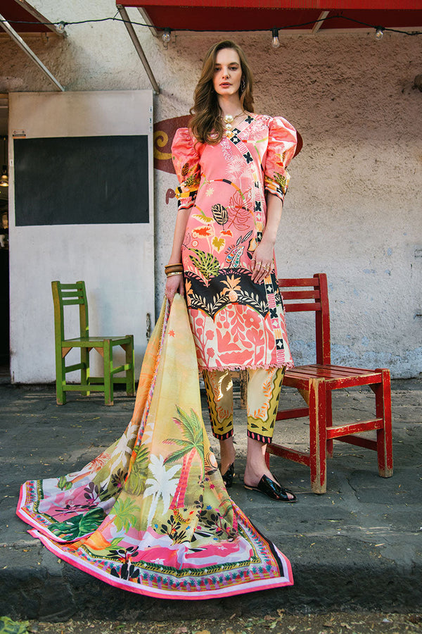 Mushq | La Dolce Hemline Prints 25 | Spring Avenue - by - Libasekhas UK - Registered Vendor of : Mushq - 100% Original Designer Dresss