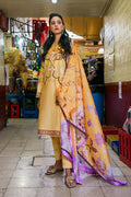Mushq | La Dolce Hemline Prints 25 | Blossing Almond - by - Libasekhas UK - Registered Vendor of : Mushq - 100% Original Designer Dresss