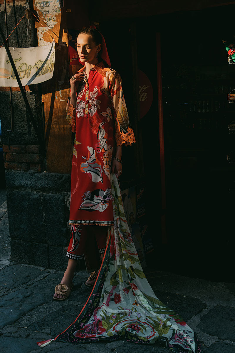 Mushq | La Dolce Hemline Prints 25 | Ride Vineyard - by - Libasekhas UK - Registered Vendor of : Mushq - 100% Original Designer Dresss