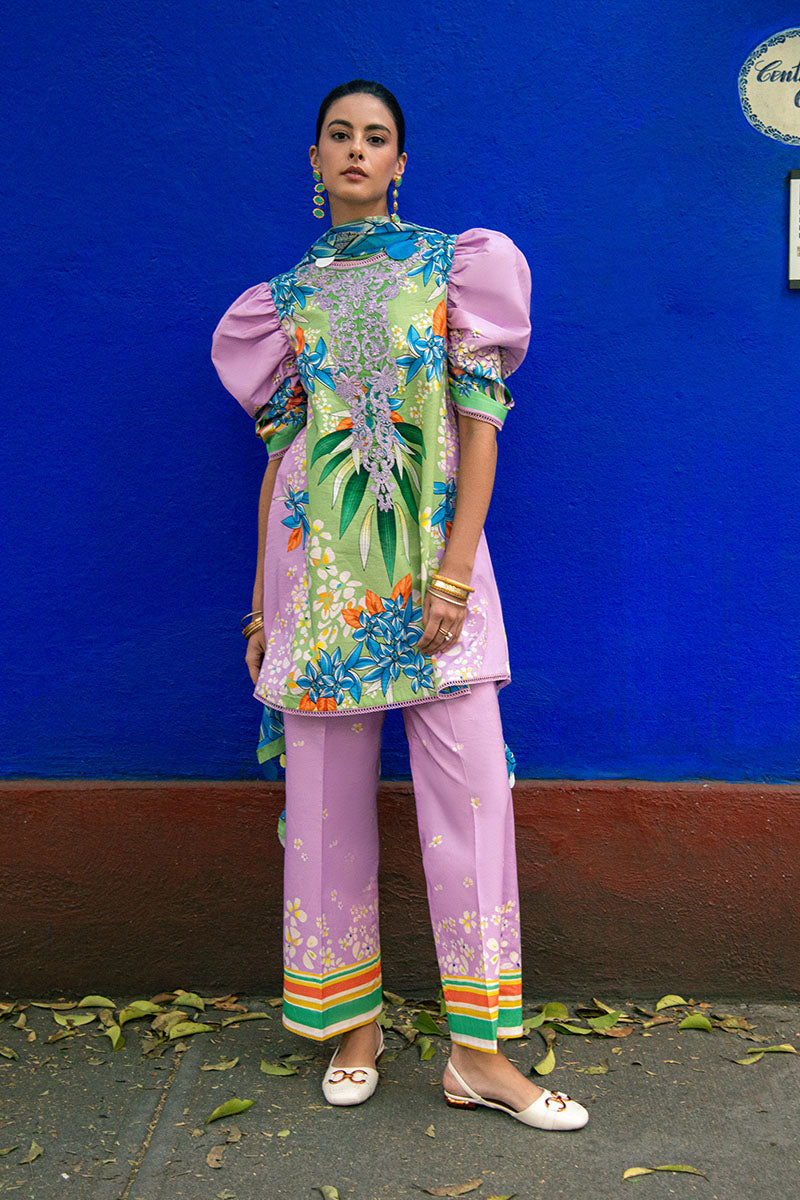 Mushq | La Dolce Hemline Prints 25 | Ecstasy - by - Libasekhas UK - Registered Vendor of : Mushq - 100% Original Designer Dresss