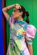 Mushq | La Dolce Hemline Prints 25 | Ecstasy - by - Libasekhas UK - Registered Vendor of : Mushq - 100% Original Designer Dresss