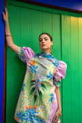 Mushq | La Dolce Hemline Prints 25 | Ecstasy - by - Libasekhas UK - Registered Vendor of : Mushq - 100% Original Designer Dresss