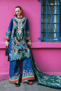 Mushq | La Dolce Hemline Prints 25 | Life of Irises - by - Libasekhas UK - Registered Vendor of : Mushq - 100% Original Designer Dresss