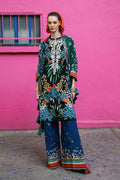 Mushq | La Dolce Hemline Prints 25 | Life of Irises - by - Libasekhas UK - Registered Vendor of : Mushq - 100% Original Designer Dresss