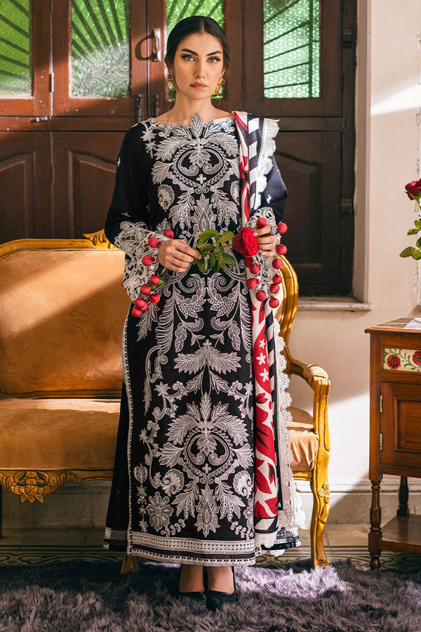 Mushq | Symphony Karandi Collection | MIDNIGHT MAGIC - by - Libasekhas UK - Registered Vendor of : Mushq - 100% Original Designer Dresss