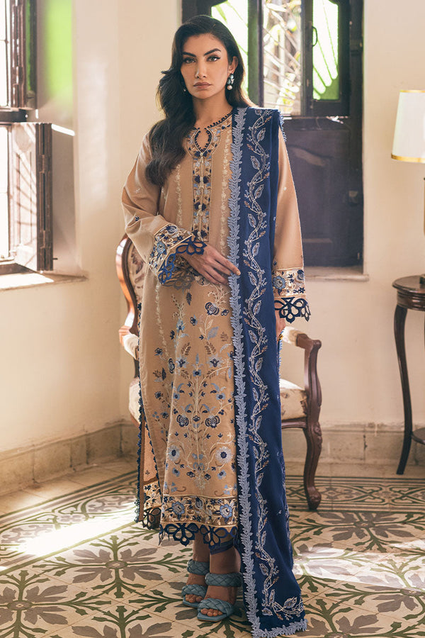 Mushq | Symphony Karandi Collection | SAFFRON KISS - by - Libasekhas UK - Registered Vendor of : Mushq - 100% Original Designer Dresss