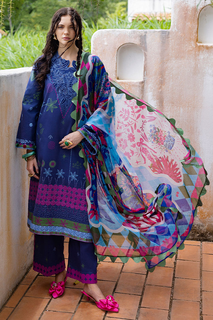 Mushq | Mirasol Printed Cambric | Amor Grito - by Libasekhas UK - Registered Vendor of : Mushq - 100% Original Designer Dress