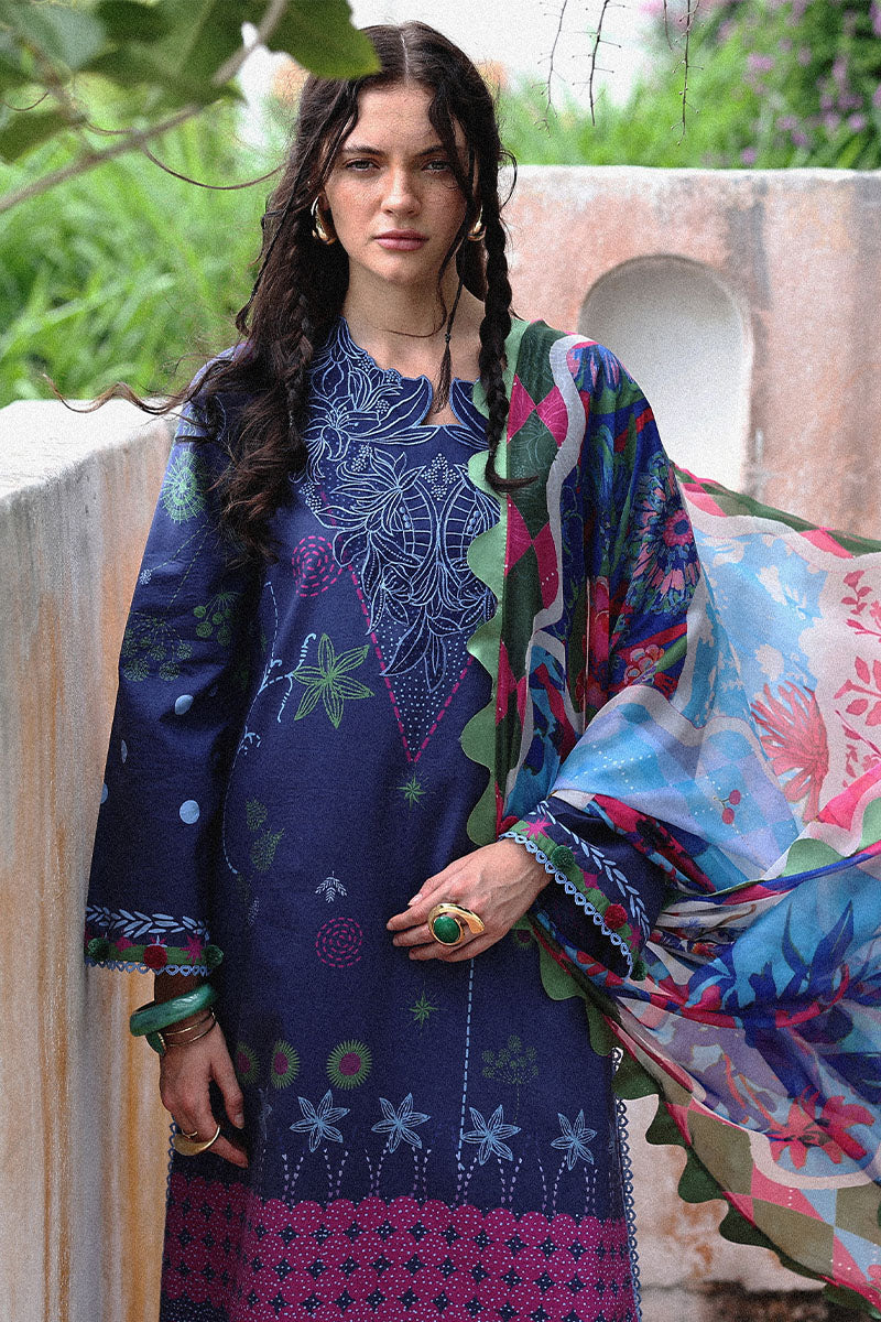 Mushq | Mirasol Printed Cambric | Amor Grito - by Libasekhas UK - Registered Vendor of : Mushq - 100% Original Designer Dress