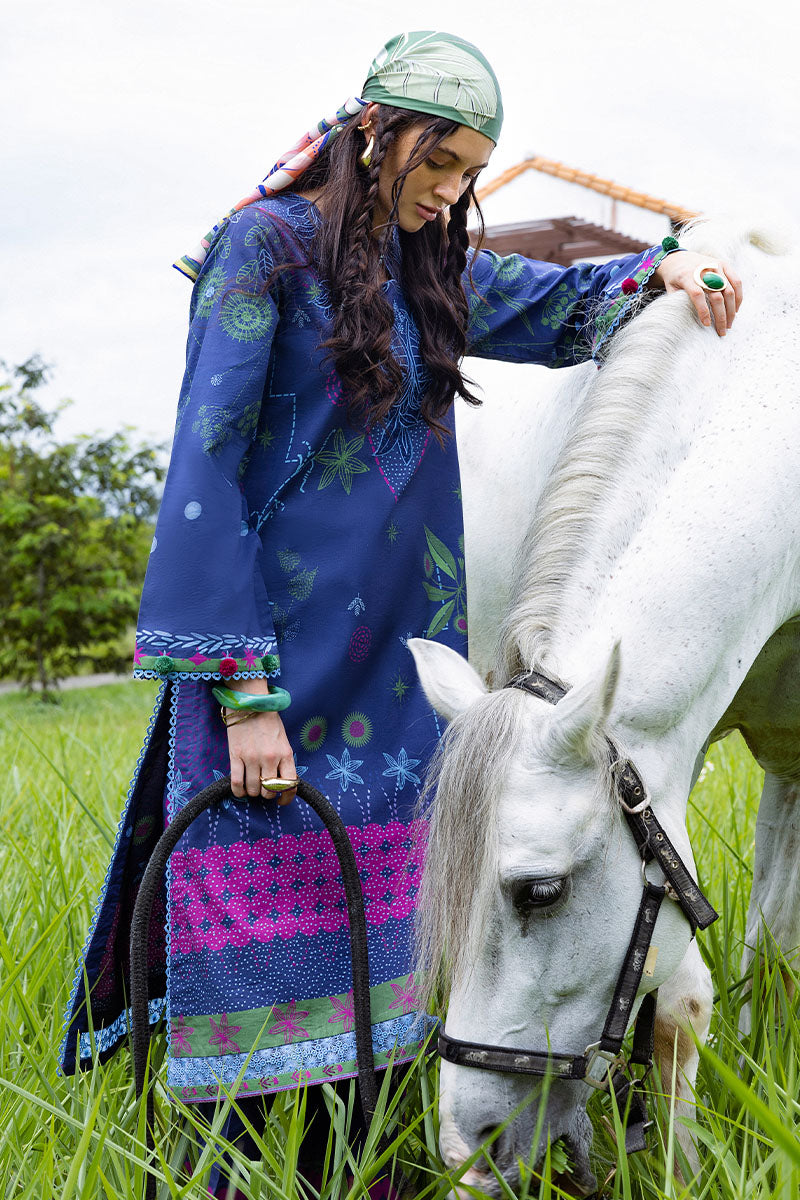 Mushq | Mirasol Printed Cambric | Amor Grito - by Libasekhas UK - Registered Vendor of : Mushq - 100% Original Designer Dress