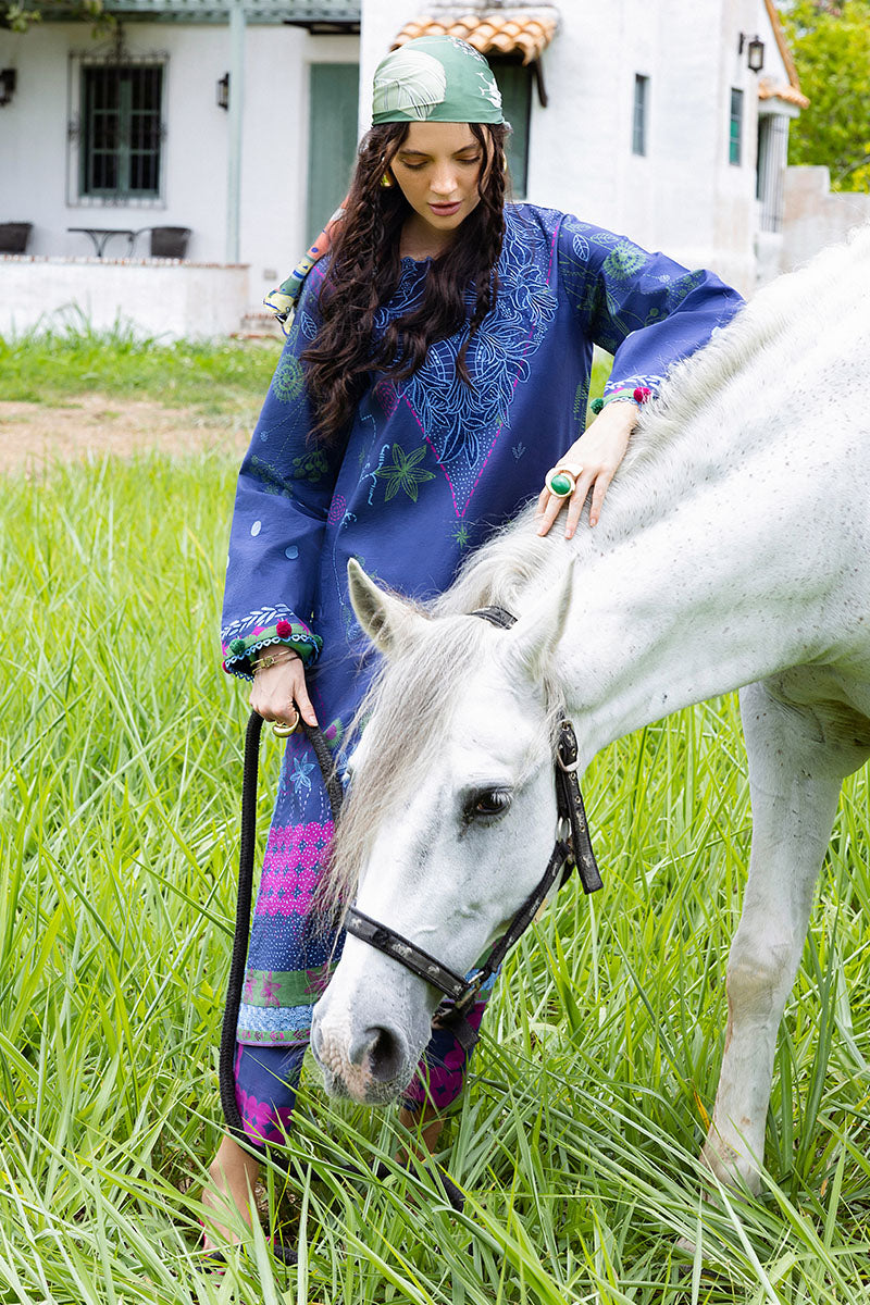 Mushq | Mirasol Printed Cambric | Amor Grito - by Libasekhas UK - Registered Vendor of : Mushq - 100% Original Designer Dress