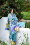 Mushq | Mirasol Printed Cambric | Mar Azul - by Libasekhas UK - Registered Vendor of : Mushq - 100% Original Designer Dress