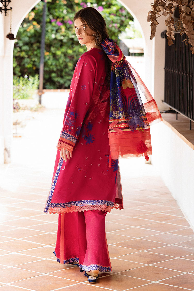 Mushq | Mirasol Printed Cambric | Voz Dulce - by Libasekhas UK - Registered Vendor of : Mushq - 100% Original Designer Dress