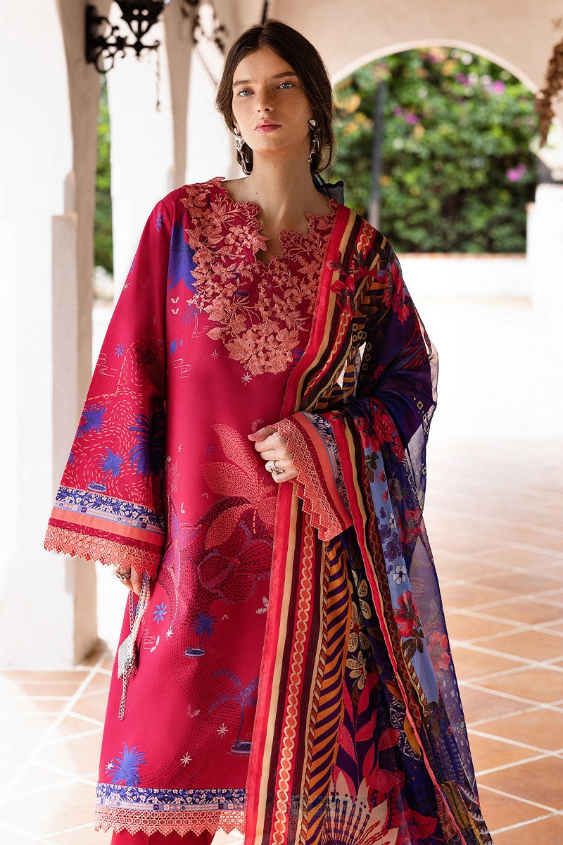 Mushq | Mirasol Printed Cambric | Voz Dulce - by Libasekhas UK - Registered Vendor of : Mushq - 100% Original Designer Dress