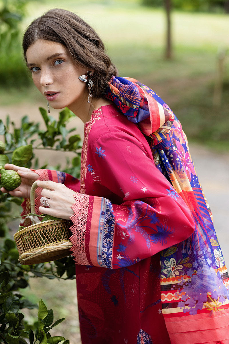 Mushq | Mirasol Printed Cambric | Voz Dulce - by Libasekhas UK - Registered Vendor of : Mushq - 100% Original Designer Dress