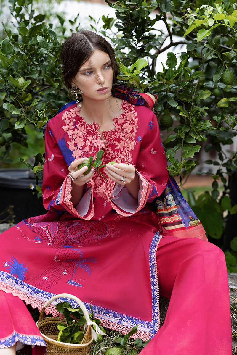 Mushq | Mirasol Printed Cambric | Voz Dulce - by Libasekhas UK - Registered Vendor of : Mushq - 100% Original Designer Dress