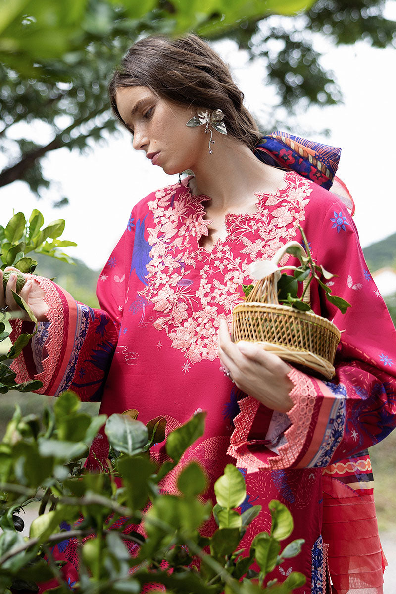 Mushq | Mirasol Printed Cambric | Voz Dulce - by Libasekhas UK - Registered Vendor of : Mushq - 100% Original Designer Dress