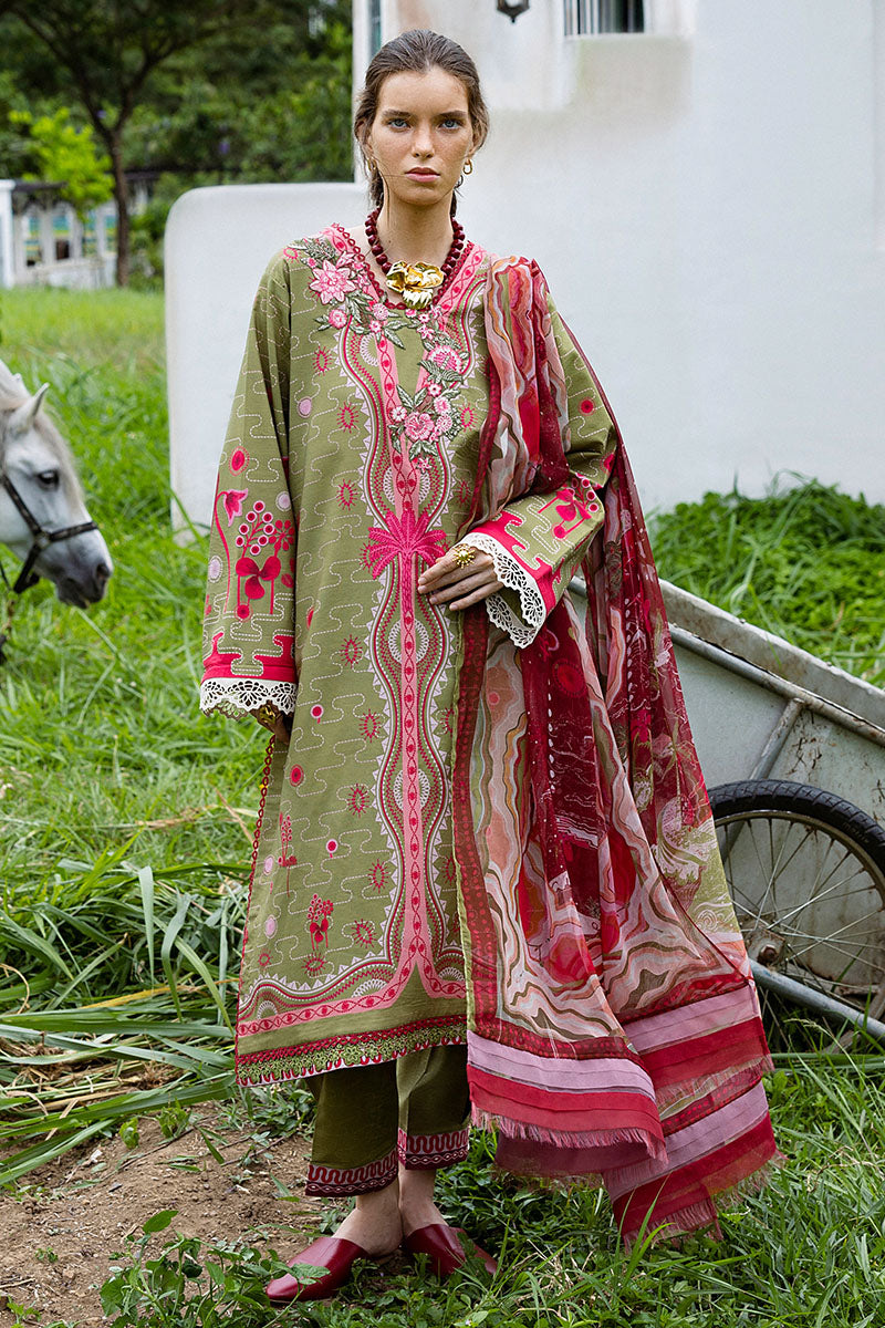 Mushq | Mirasol Printed Cambric | Cielo Sol - by Libasekhas UK - Registered Vendor of : Mushq - 100% Original Designer Dress