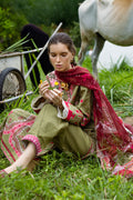 Mushq | Mirasol Printed Cambric | Cielo Sol - by Libasekhas UK - Registered Vendor of : Mushq - 100% Original Designer Dress