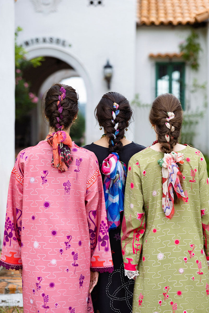 Mushq | Mirasol Printed Cambric | Coral Mar - by Libasekhas UK - Registered Vendor of : Mushq - 100% Original Designer Dress