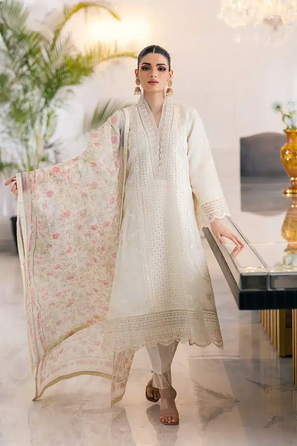 Azure | Embroidered Ensembles 23 | Heaven Bliss - by - Libasekhas UK - Registered Vendor of : Azure - 100% Original Designer Dresss