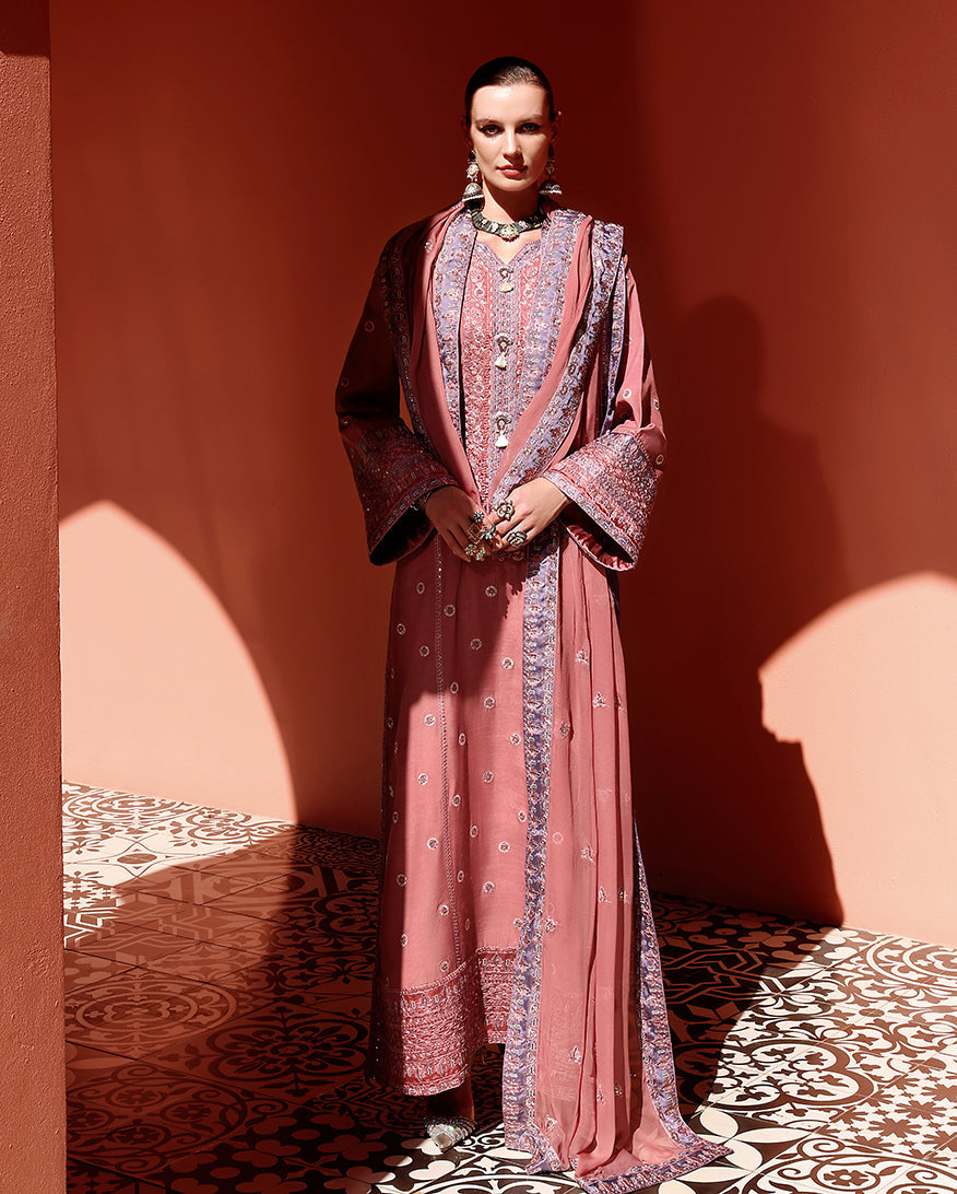 Mushq | Nuvera Raw Silk 26 | Hermione - by Libasekhas UK - Registered Vendor of : Mushq - 100% Original Designer Dress