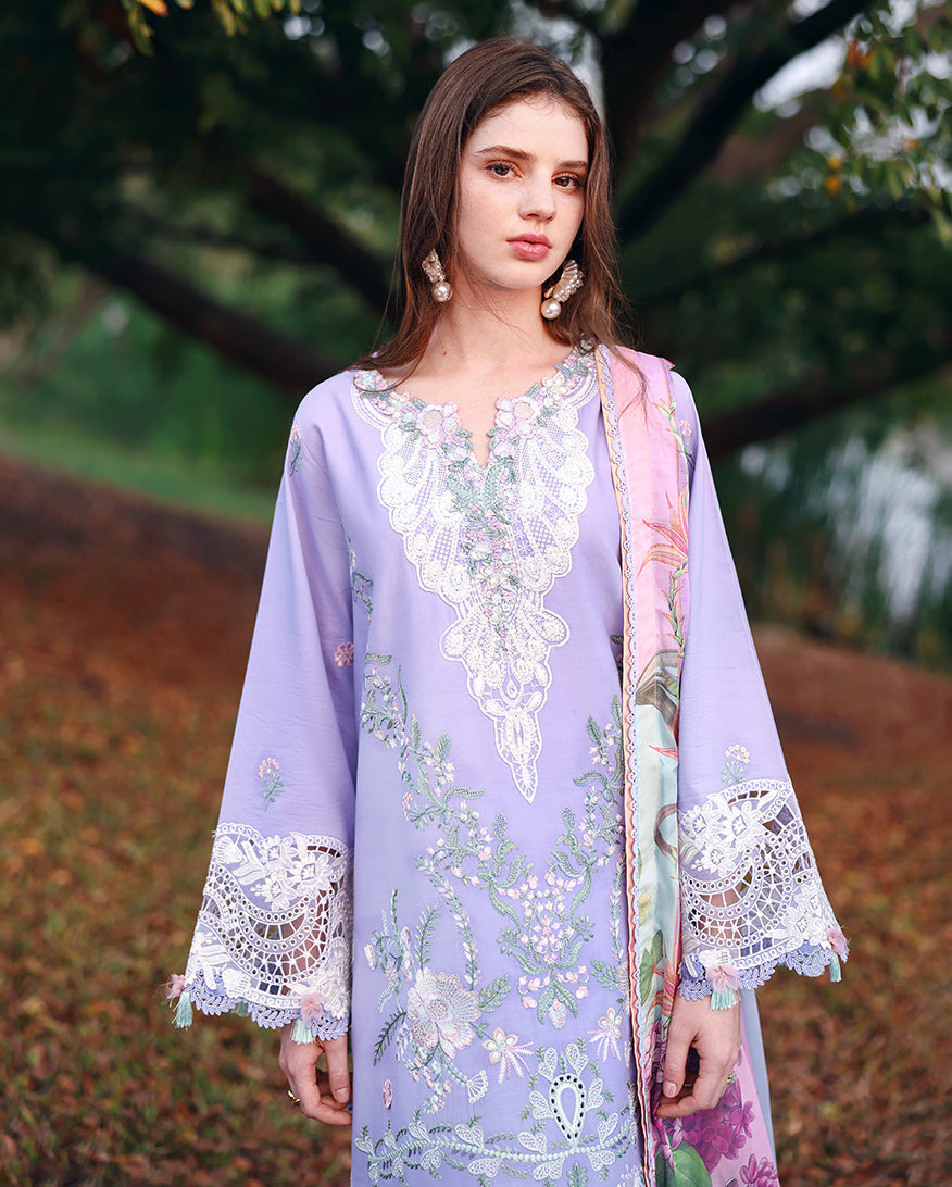 Mushq | The Secret Garden Lawn | Hidden Dahlia - by Libasekhas UK - Registered Vendor of : Mushq - 100% Original Designer Dress