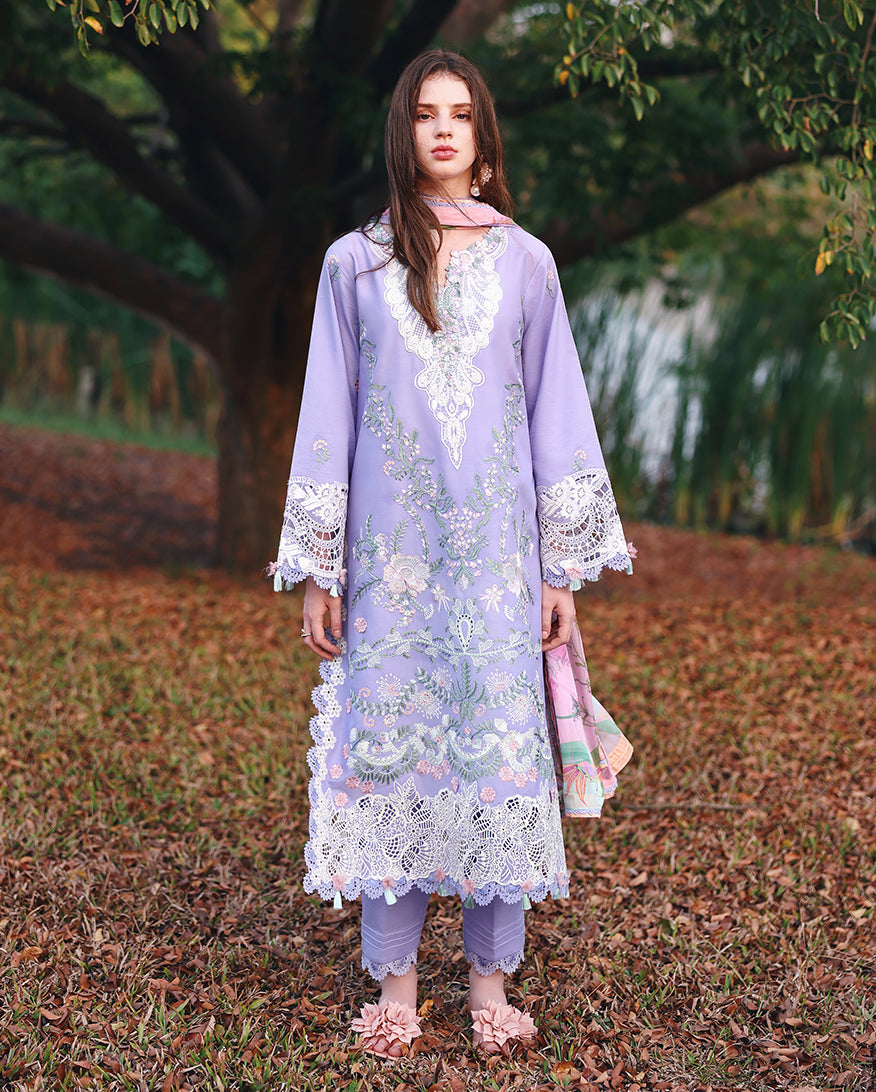 Mushq | The Secret Garden Lawn | Hidden Dahlia - by Libasekhas UK - Registered Vendor of : Mushq - 100% Original Designer Dress